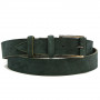 Кожаный ремень 6564 Темно-зеленый